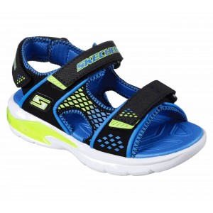Sandale Skechers Beach Glower Black Blue Sandale Skechers Beach Glower Black Blue