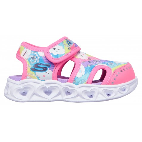 Sandale Skechers Heart Lights Sandals - Cutie 302977N Hot Pink Sandale Skechers Heart Lights Sandals - Cutie 302977N Hot Pink