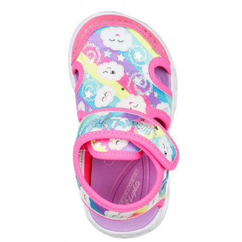 Sandale Skechers Heart Lights Sandals - Cutie 302977N Hot Pink Sandale Skechers Heart Lights Sandals - Cutie 302977N Hot Pink