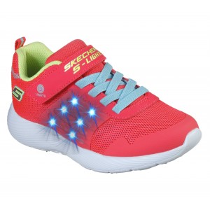 Sneakers Skechers Dyna Lights Coral Sneakers Skechers Dyna Lights Coral