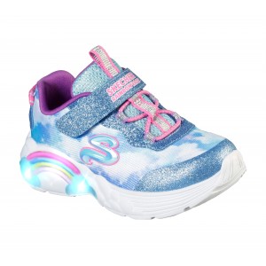 Sneakers Skechers Rainbow Racer Blu Sneakers Skechers Rainbow Racer Blu