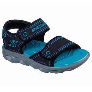 Sandale Skechers Hypno Splash Black Turquoise Sandale Skechers Hypno Splash Black Turquoise