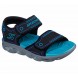 Sandale Skechers Hypno Splash Black Turquoise