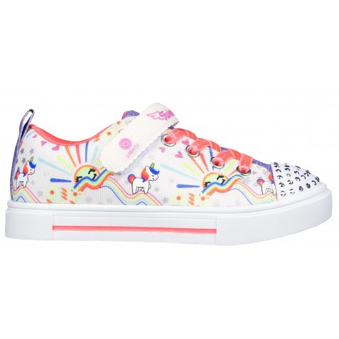 Sneakers Skechers Twinkle Sparks Unicorn Sunsh 314802L White