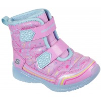 Cizme Skechers Pink 302653N Illumi Brights Power Paint Cizme Skechers Pink 302653N Illumi Brights Power Paint