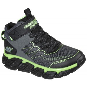 Sneakersi impermeabili Skechers Lime And Silver 403806L Tech-Grip-High-Surge