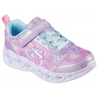 Sneakers Skechers Heart Lights Boogi 303257L Lvmt Lavender Sparkle Sneakers Skechers Heart Lights Boogi 303257L Lvmt Lavender Sparkle