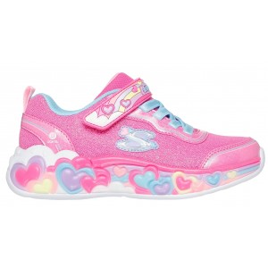 Sneakers Skechers S Lights Eternal Hea 302697L Hpmt Hot Pink Sparkle Sneakers Skechers S Lights Eternal Hea 302697L Hpmt Hot Pink Sparkle