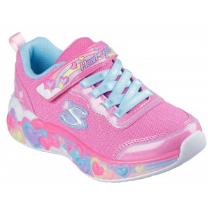 Sneakers Skechers S Lights Eternal Hea 302697L Hpmt Hot Pink Sparkle Sneakers Skechers S Lights Eternal Hea 302697L Hpmt Hot Pink Sparkle