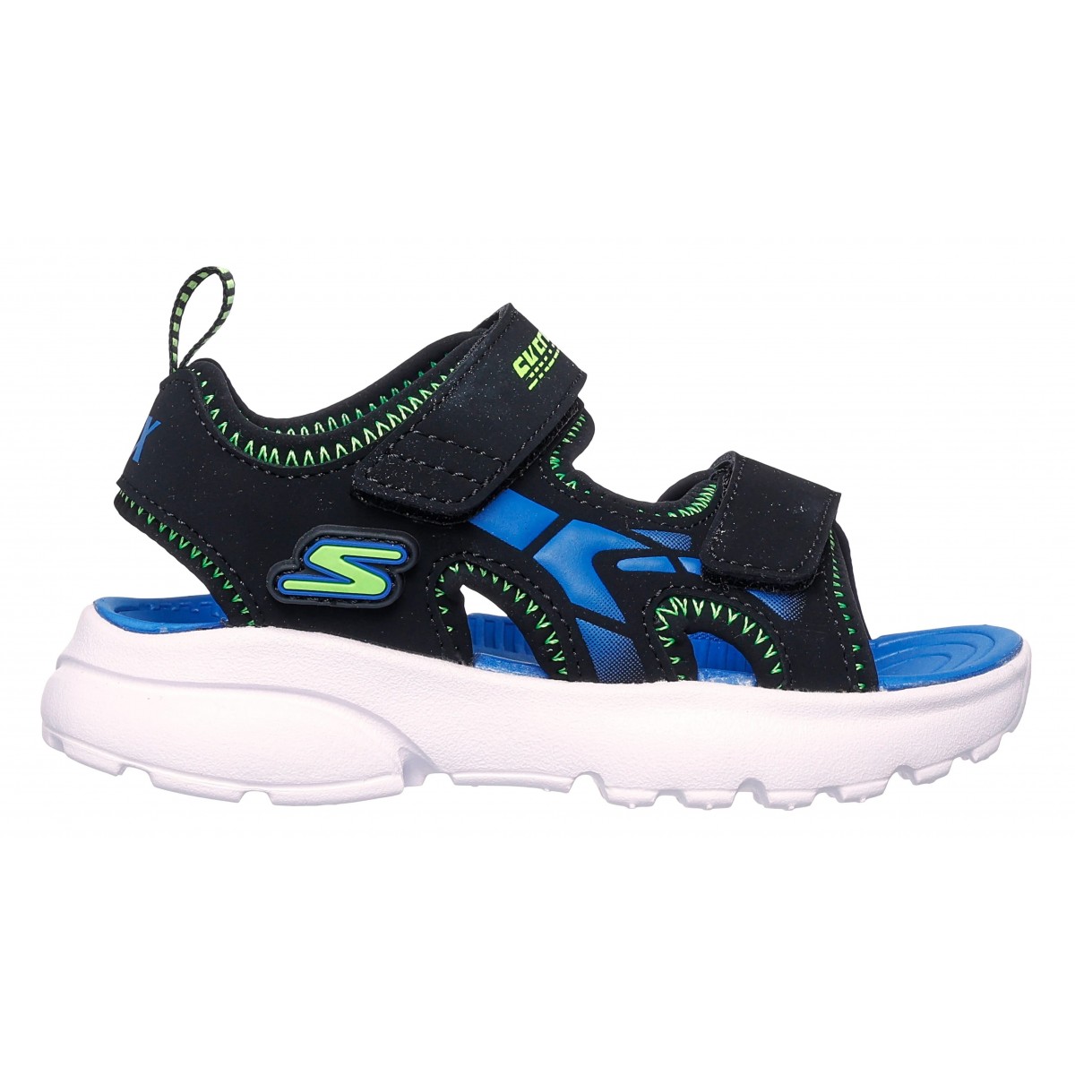 Sandale Skechers Razor Splash Aqua 406513N Bblm Black, Copii