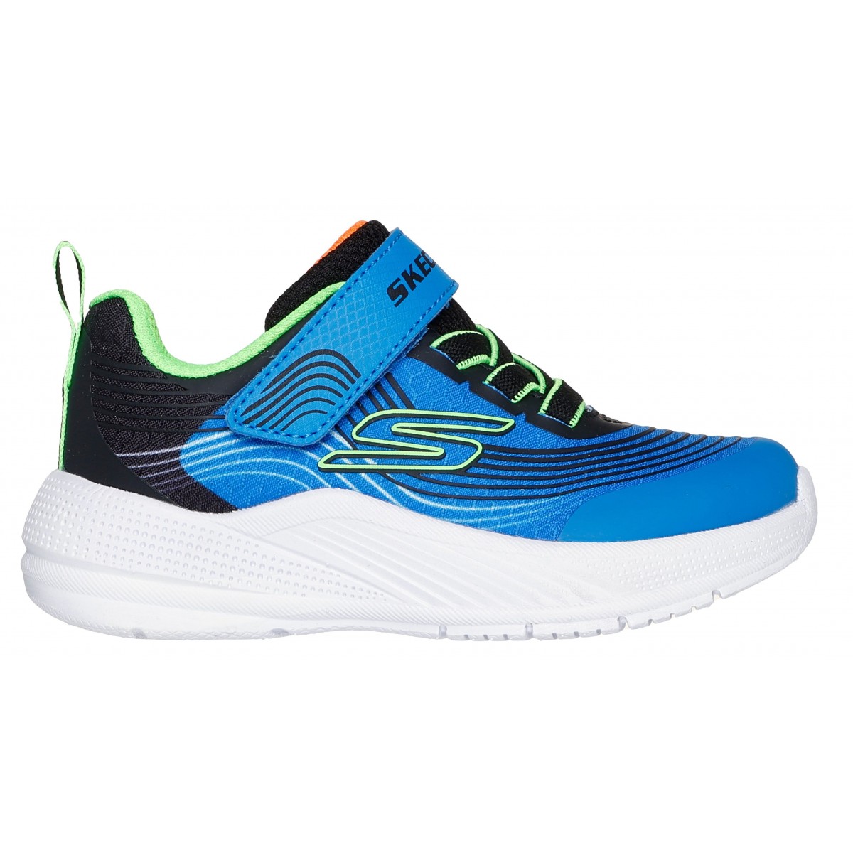 Sneakers Skechers Microspec Advance 403926N Bllm Blue Lime Copii