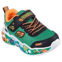 Sneakers Skechers Play Scene 407312N Green Orange Sneakers Skechers Play Scene 407312N Green Orange
