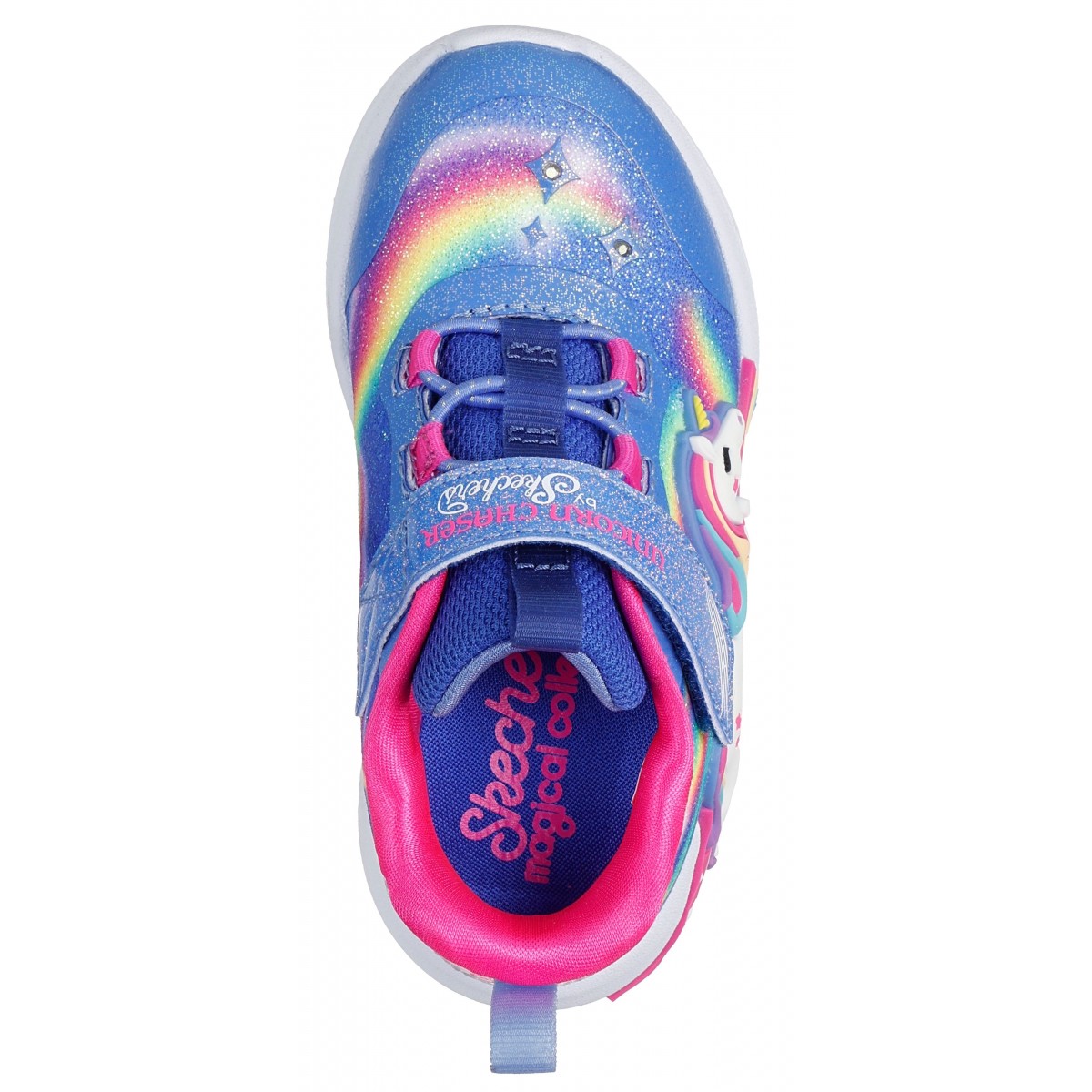 Sneakers Skechers Unicorn Chaser 302298N Blue, Copii, Albastru