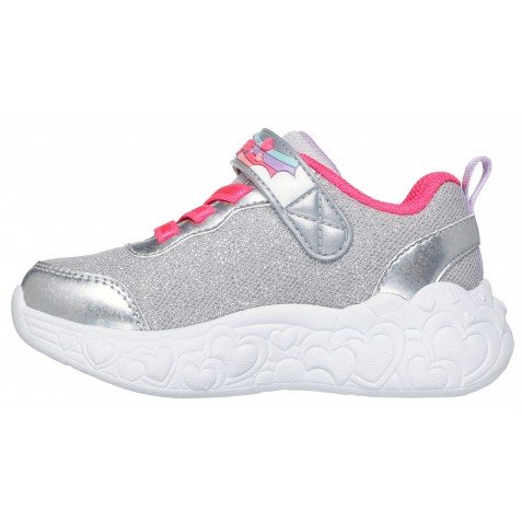 Sneakers Skechers Eternal Heart Lights Ton Of 302697N Smlt Silver