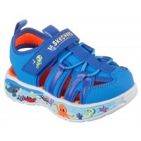 Sandale Skechers Play Scene Splash 407041N Ltbl Blue