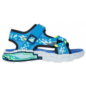 Sandale Skechers Mega Splash 4K 402161L Bblm Blue Lime