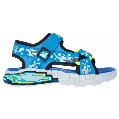 Sandale Skechers Mega Splash 4K 402161L Bblm Blue Lime