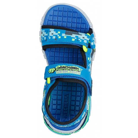 Sandale Skechers Mega Splash 4K 402161L Bblm Blue Lime
