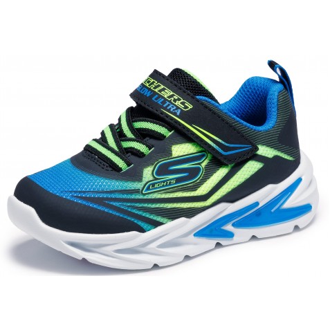 Sneakers Skechers S Lights Flex Glow Ultra 400139N Bblm Blue Lime