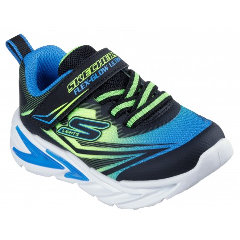 Sneakers Skechers S Lights Flex Glow Ultra 400139N Bblm Blue Lime