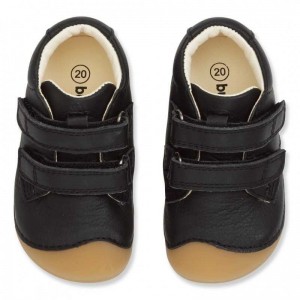 Ghete Bundgaard BG101068 Petit Velcro Black Gum