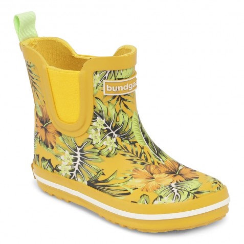Cizme de ploaie Bundgaard Barefoot bg401022 Short Classic Rubber Boot Tropical Yellow
