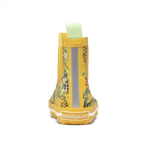 Cizme de ploaie Bundgaard Barefoot bg401022 Short Classic Rubber Boot Tropical Yellow
