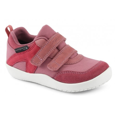 Sneakers Bundgaard Barefoot BG101175 Bennie Velcro TEX Dark Rose WS