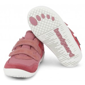 Sneakers Bundgaard Barefoot BG101175 Bennie Velcro TEX Dark Rose WS