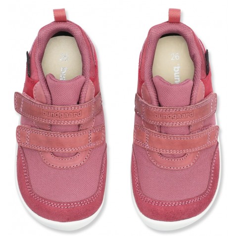 Sneakers Bundgaard Barefoot BG101175 Bennie Velcro TEX Dark Rose WS