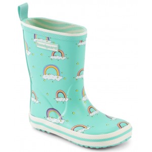 Cizme de ploaie Bundgaard Barefoot BG401021 Charly High Rainbow