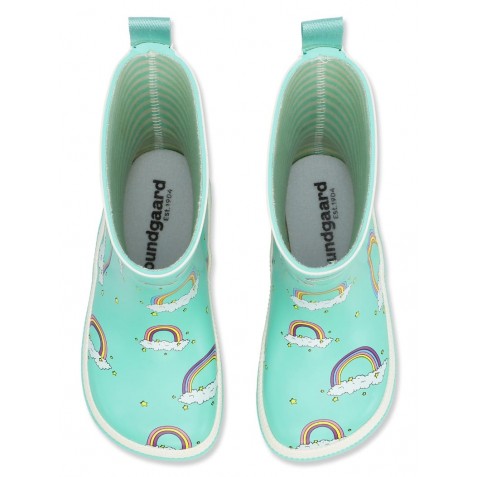 Cizme de ploaie Bundgaard Barefoot BG401021 Charly High Rainbow Cizme de ploaie Bundgaard Barefoot BG401021 Charly High Rainbow