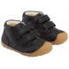 Pantofi Bundgaard BG101068 Petit Velcro Black Gum