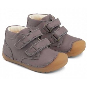 Pantofi Bundgaard BG101068 Petit Velcro Dark Grey Pantofi Bundgaard BG101068 Petit Velcro Dark Grey