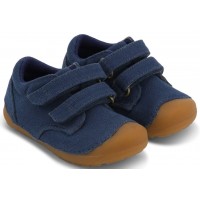 Pantofi Bundgaard BG101208 Petit Strap Canvas Navy Canvas Pantofi Bundgaard BG101208 Petit Strap Canvas Navy Canvas