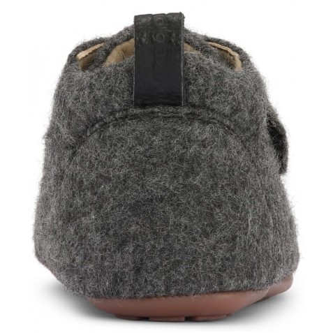 Papuci de casă Bundgaard BG601051 Tannu Wool 113 Dark Grey