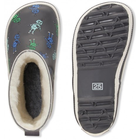 Cizme de zăpadă Bundgaard Barefoot BG401033 Charly High Warm 922 Robots