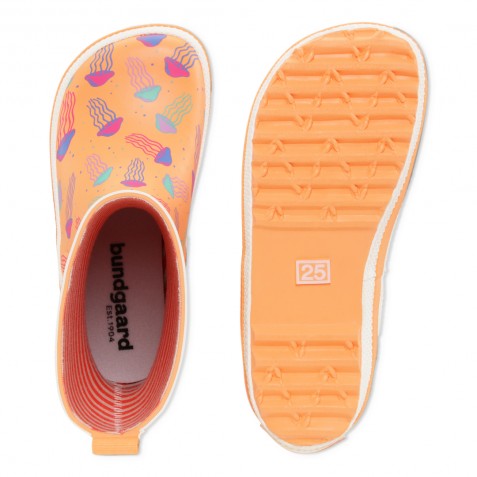 Cizme de ploaie Bundgaard Barefoot BG401021 Charly High Orange