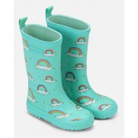 Cizme de ploaie Bundgaard Barefoot BG401024 Cloudy High Rainbow Cizme de ploaie Bundgaard Barefoot BG401024 Cloudy High Rainbow