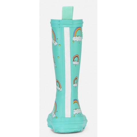 Cizme de ploaie Bundgaard Barefoot BG401024 Cloudy High Rainbow Cizme de ploaie Bundgaard Barefoot BG401024 Cloudy High Rainbow