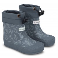 Cizme de ploaie Bundgaard Barefoot BG401040 Cover Rabbit Teal Cizme de ploaie Bundgaard Barefoot BG401040 Cover Rabbit Teal