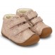 Ghete Bundgaard Barefoot BG101068 Petit Strap Rose Gold Stream