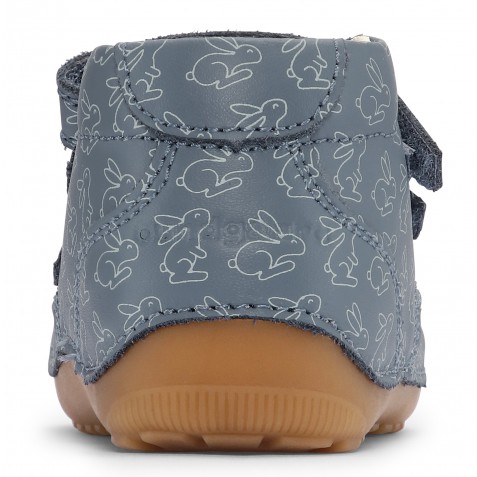 Ghete Bundgaard Barefoot BG101068 Petit Strap Rabbit Teal Ghete Bundgaard Barefoot BG101068 Petit Strap Rabbit Teal