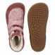 Cizme de zăpadă Bundgaard Barefoot BG303285 Basil Strap II Tex Rose Shell suede