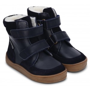 Cizme de zăpadă Bundgaard Barefoot BG303292 Basil Strap Mini II Tex Navy