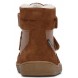 Cizme de zăpadă Bundgaard Barefoot BG303292 Basil Strap Mini II Tex Cognac