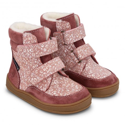 Cizme de zăpadă Bundgaard Barefoot BG303292 Basil Strap Mini II Tex Rose Shell Cizme de zăpadă Bundgaard Barefoot BG303292 Basil Strap Mini II Tex Rose Shell
