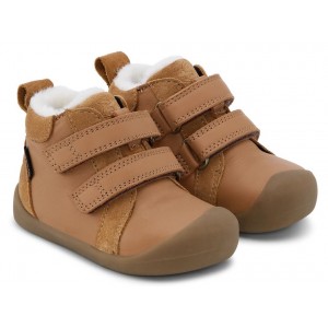 Ghete Impermeabile Bundgaard Barefoot BG303304 Bloom Tex Cognac suede