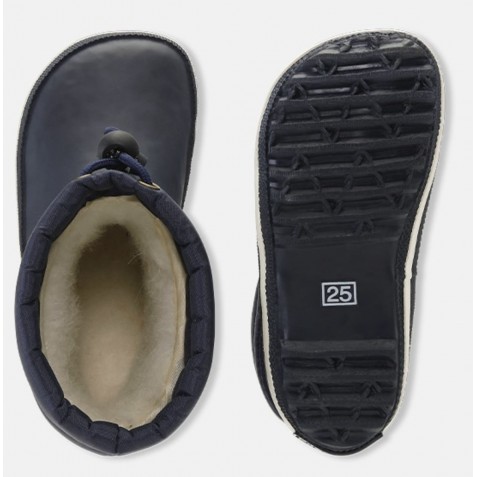Cizme de zăpadă Bundgaard Barefoot BG401036 Cirro Low Warm Classic Navy
