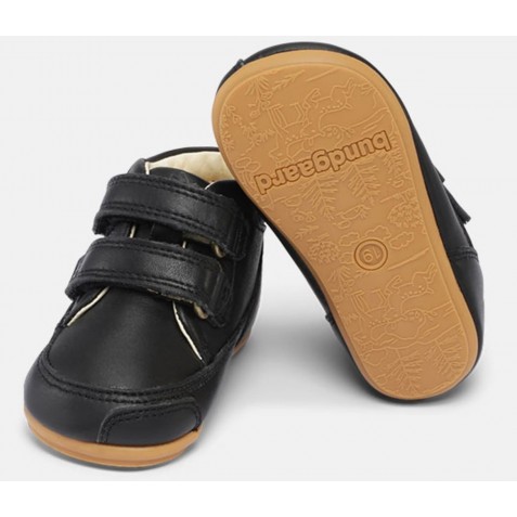Pantofi Bundgaard Barefoot BG501019 Prewalker II Strap Black Pantofi Bundgaard Barefoot BG501019 Prewalker II Strap Black